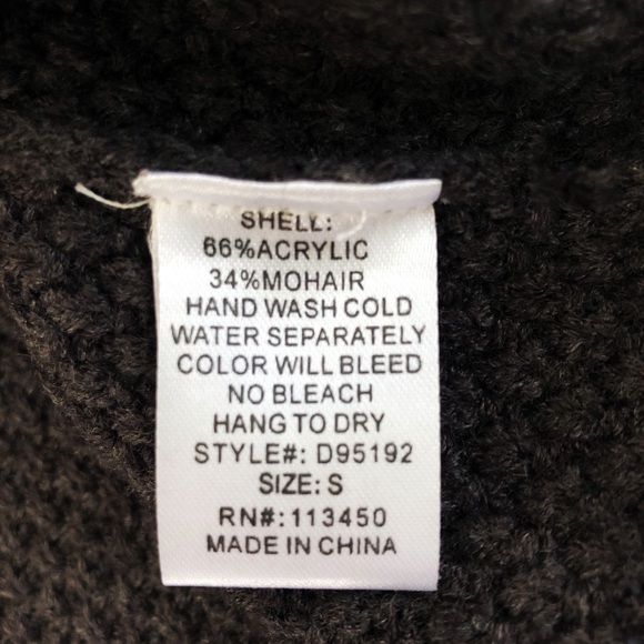 LULUMARI Knit Patch Pocket Mohair Blend Dr… - Picture 8 of 8